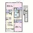シエルグランデの間取図