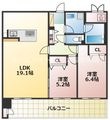 熊本市中央区水前寺6丁目の間取図