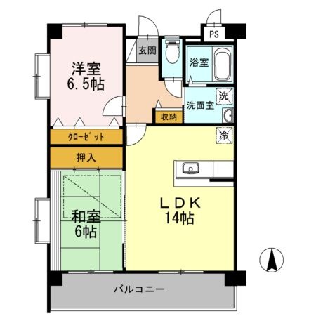 拡大写真:上益城郡益城町大字広崎 1階101の間取り