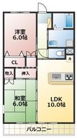 熊本市東区長嶺東8丁目の間取図