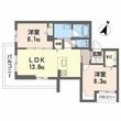 シャーメゾン MIRAIの間取図