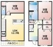 上益城郡御船町大字木倉の間取図