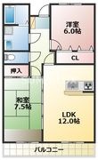 ペルファヴォーレの間取図