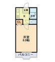 熊本市東区新生1丁目の間取図