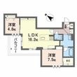 熊本市中央区新屋敷3丁目の間取図