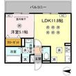 熊本市南区近見4丁目の間取図