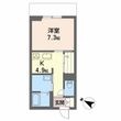 熊本市中央区本荘５丁目の間取図