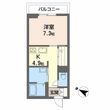 熊本市中央区本荘５丁目の間取図