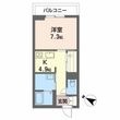 熊本市中央区本荘５丁目の間取図