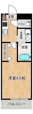 熊本市東区昭和町の間取図