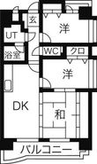 ダイアパレス慶徳の間取図
