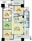 熊本市中央区北千反畑町の間取図