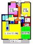 トーカンマンション新大江の間取図