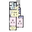 TK・Ⅰの間取図