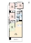ヴェルビュ新屋敷東の間取図
