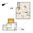 ADC京塚ラフィエの間取図