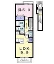 サンモールけやき通りAの間取図