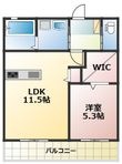 Shell Leben八反田Ⅰの間取図