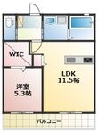 Shell Leben八反田Ⅰの間取図