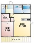 Shell Leben八反田Ⅰの間取図