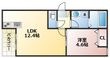 メゾンクレール御領の間取図