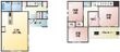 出仲間8丁目貸家の間取図