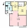 熊本市東区若葉6丁目の間取図