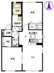熊本市東区秋津2丁目の間取図
