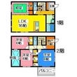 上村貸家の間取図