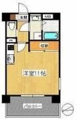 桜井町アパートメントの間取図