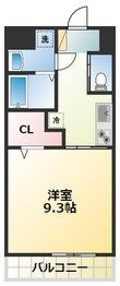 熊本市東区保田窪5丁目の間取図