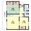 東都マンションの間取図