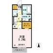 熊本市東区健軍1丁目の間取図