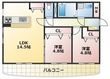 熊本市東区下南部3丁目の間取図