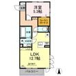 上益城郡嘉島町大字上島の間取図