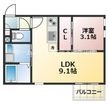 熊本市東区東野3丁目の間取図