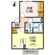 熊本市東区東野4丁目の間取図