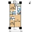 サンメゾン水前寺駅前ゲートの間取図