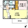 熊本市東区下南部3丁目の間取図
