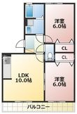 エスポワール長嶺の間取図