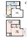熊本市中央区琴平1丁目の間取図