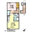 熊本市東区御領2丁目の間取図