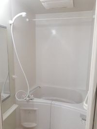 日々の疲れを癒すお風呂付です