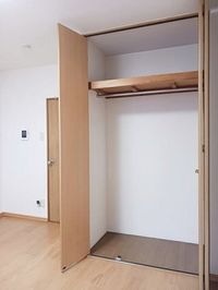 大きなスペースがあり、収納には困りません