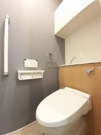 コンパクトで使いやすいトイレです