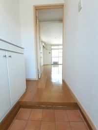 シンプルで使いやすい玄関です