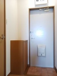 ゆったりとした玄関です