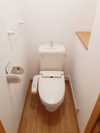 シンプルで使いやすいトイレです