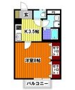 写真：メゾン3351階の間取図