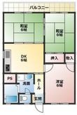 コーポ林の間取図